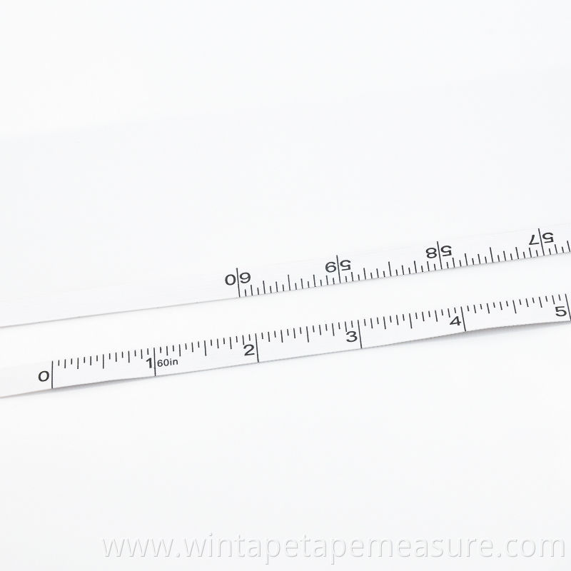 60inch printable wholesales fiberglass materials tailoring tools high quality tape measure branded Your logo or names